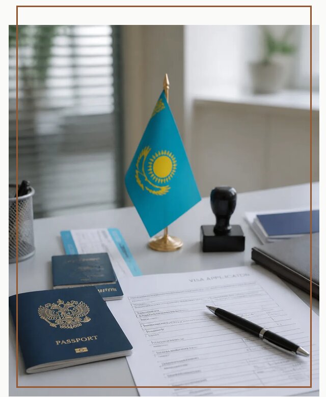 Оформление визы в Казахстан для поездки и работы в Кизляре